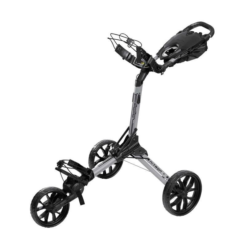 Bag Boy Nitron 3-Rad Golf-Trolley | silber-schwarz