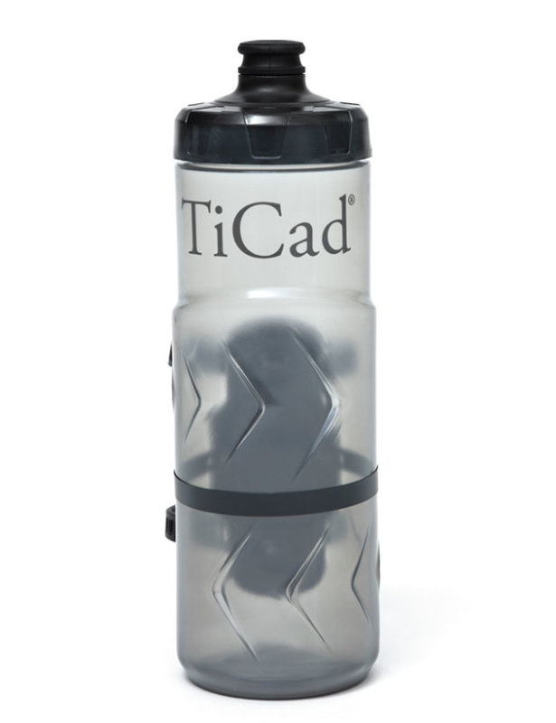 TiCad Trinkflasche Set Flasche mit Universalhalter