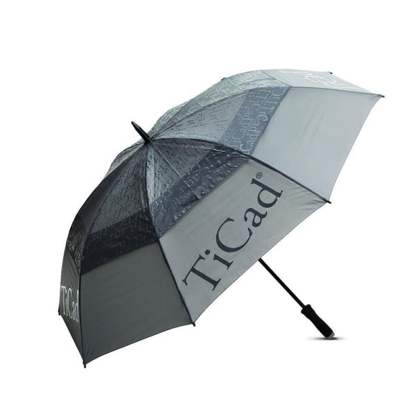 TiCad Windbuster Golf-Schirm | grau ohne Stift
