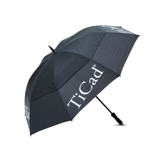 TiCad Windbuster Golf-Schirm | schwarz ohne Stift
