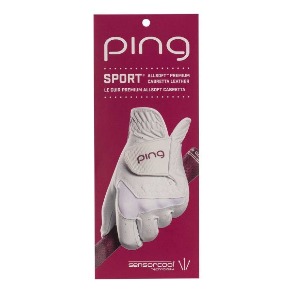 Ping Sport Damen Handschuh | LH wei&szlig; S