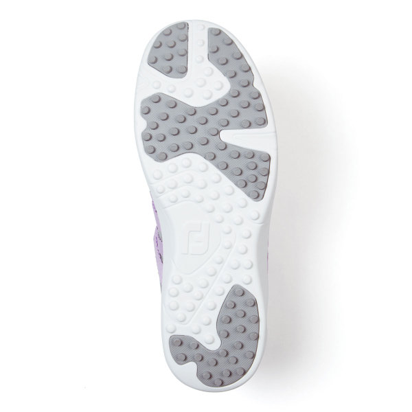 FootJoy Leisure Slip On Golf-Schuh Damen | grau-flieder