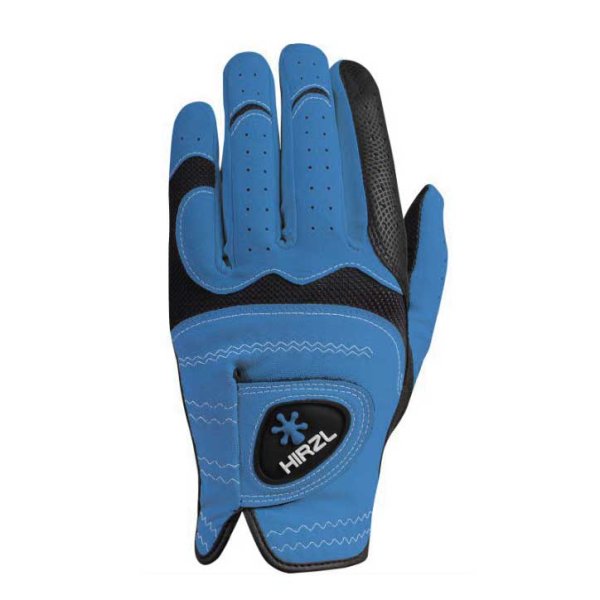Hirzl Trust Hybrid plus+ Golf-Handschuh Damen | LH blau L