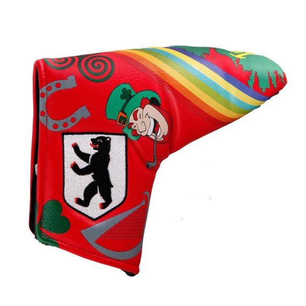 PRG Blade Putter Headcover Lucky Charm rot Berliner...