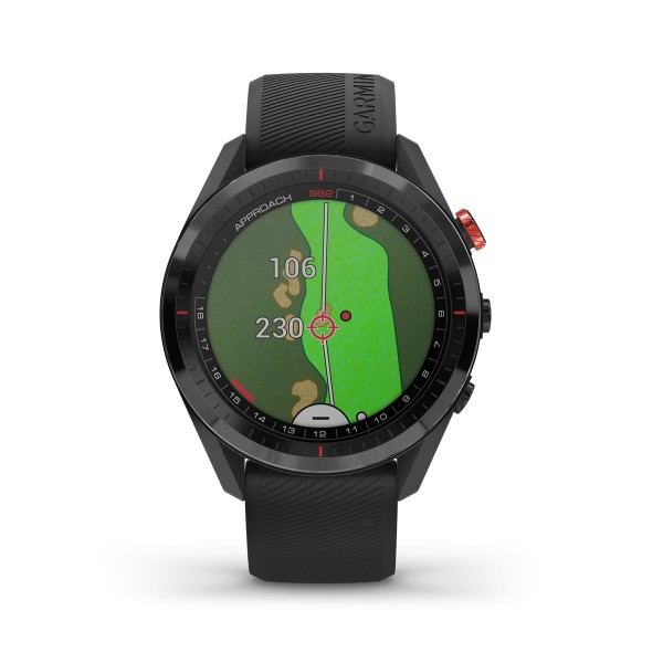 Garmin Approach S62 GPS Golf-Uhr Entfernungsmesser | schwarz / schwarz