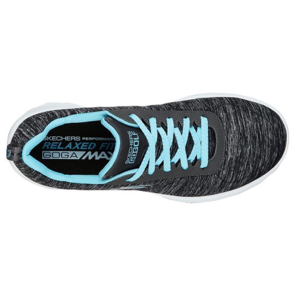 Skechers Go Golf Go Walk Sport Golf-Schuhe Damen | schwarz-blau EU 36,5