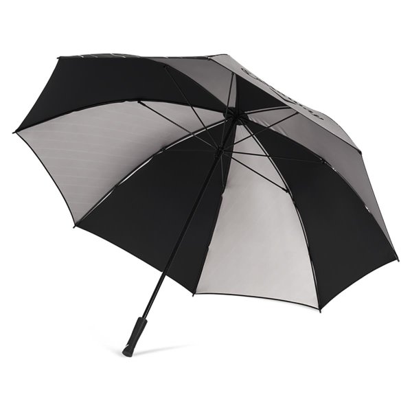 Callaway UV Regenschirm schwarz-silber-wei&szlig; 64