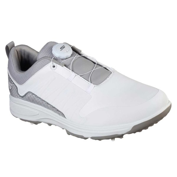 Skechers Go Golf TORQUE TWIST Golf-Schuhe Herren | weiß-grau EU 45,5