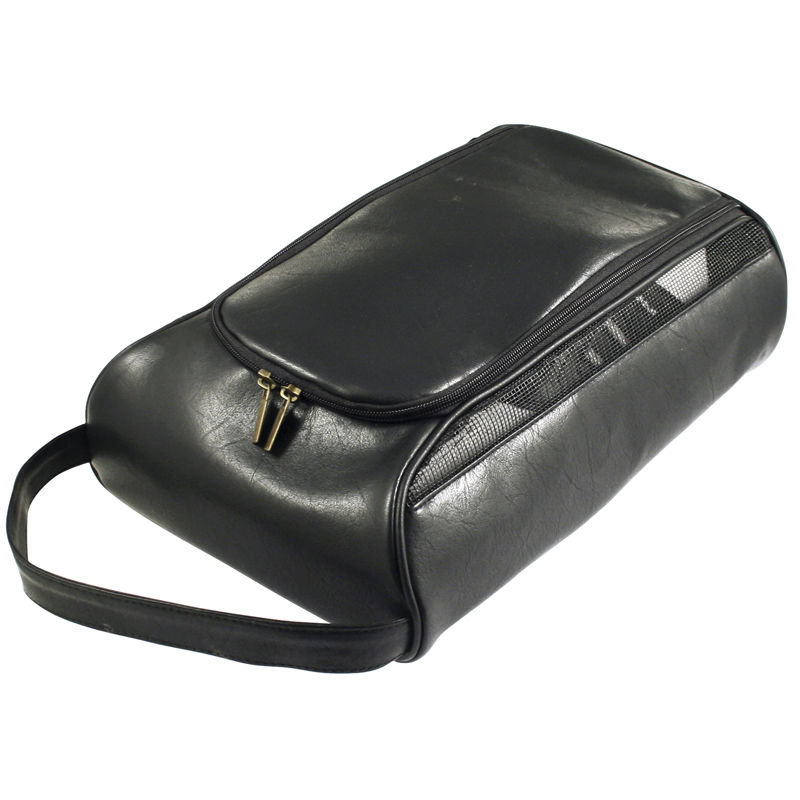 Masters Leatherette Shoe Bag | schwarz