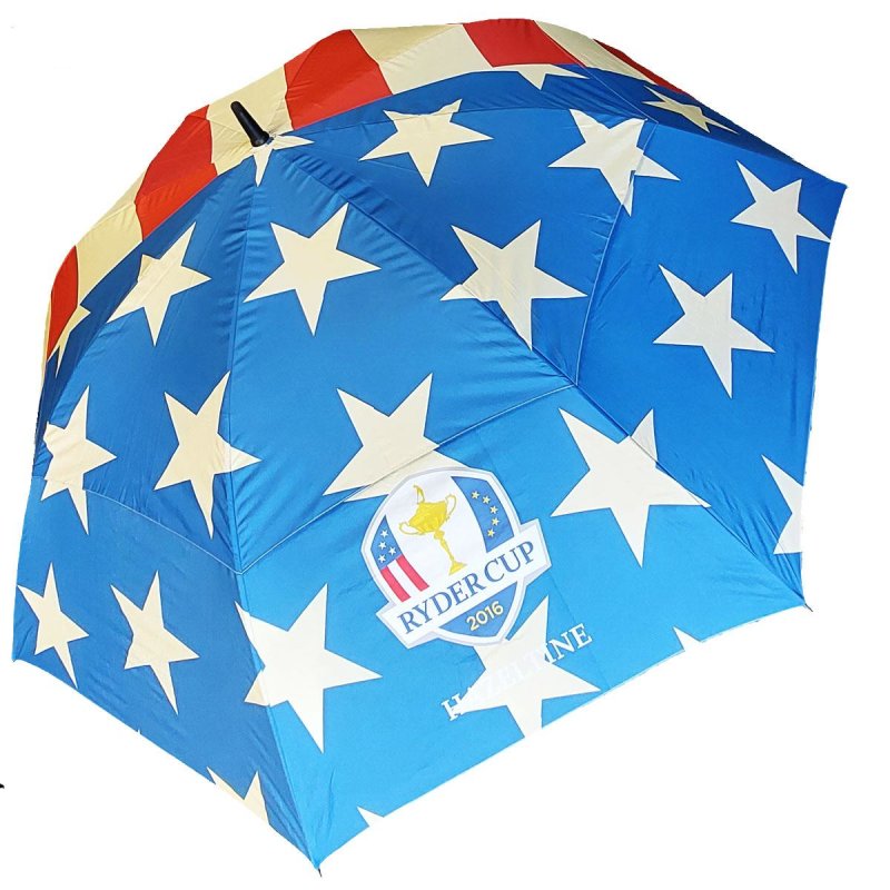 Loudmouth Ryder Cup 2016 Regenschirm | Motiv "RyderCup2016" Stars and Stripes